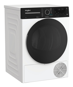 SECADORA CON BOMBA DE CALOR WHIRLPOOL CWD 94M WBS SPT 9 KG C BLANCO