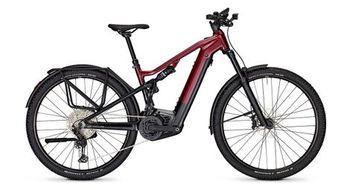 Bicicleta electrica hibrida focus thron   6 8 shimano xt 12s 750wh 29   roja 2024