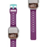 correa uag civilian strap para apple watch violeta
