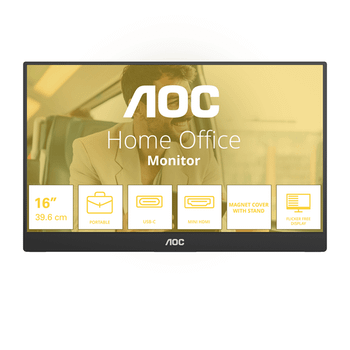 MONITOR PORTATIL AOC 16T20E2 15.6