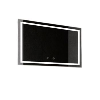 Espejo Rectangular Luz Led Retroiluminada, 80x60 6500k Fría