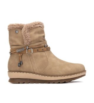 Refresh para mujer. 17325003-BEIGE Botines 173250 beige (40), 3 a 5cm, Cremallera, Casual
