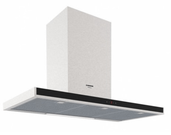 CAMPANA CHIMENEA NODOR NORBREEZE SLIM 70 BK ANCHO 70 CM NEGRA