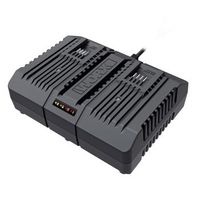 cargador doble para baterias herramientas worx gama 20v