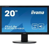 iiyama prolite e2083hsd-1 20 lcd monitor - black black