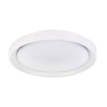 Plafón Kigali Bel Air 72w Luz Led 6480 Lm Con Mando Regulador Blanco/blanco Ø50x7 Cm