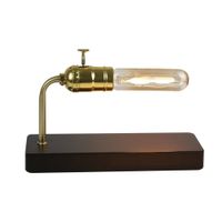 montgomery - lampara de mesa de metal dorado 23 cm e27
