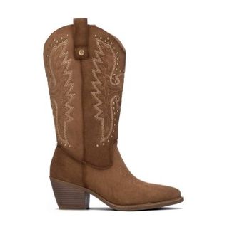 Xti para mujer. 14610201-TAUPE Botas 146102 taupe (39), 5 a 8cm, Cremallera, Casual