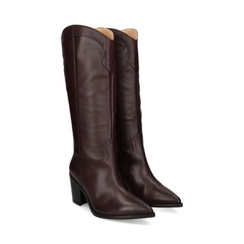 Unisa Botas Con Tacón Mujer - Rojo Talla 39