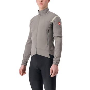 Chaqueta Castelli Perfetto RoS 2 Convertible Gris Negro, Talla M