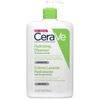 limpiador hidratante con acido hialuronico para pieles normales a secas de cerave 1000ml
