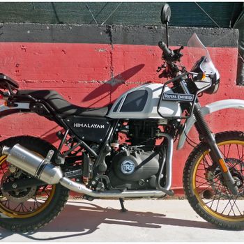 Silenciador de escape Royal Enfield Himalayan E5 Mass Oval