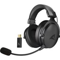 auriculares sharkoon skiller sgh40w inalambricos y con cable usb-a y jack 35 mm negros