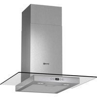 neff d86eh52n0b chimney cooker hood - stainless steel stainless steel