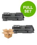 compatible multipack kyocera fs-1120d printer toner cartridges 2 pack -tk160
