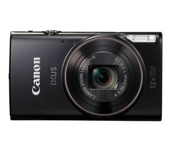 IXUS 285 HS Compact Camera with 32 GB SD Card & Case - Black, Black