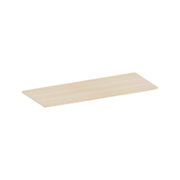 tablero para escritorio con bordes redondeados 180 x 75 cm madera natural