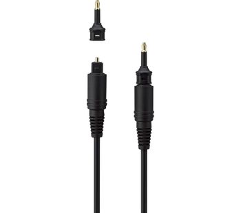 LOGIK L15DOC15 1.5m Digital Optical Cable, Gold