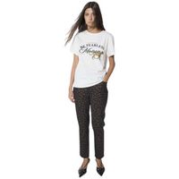 lola casademunt camiseta camiseta cuello caja mujer para mujer