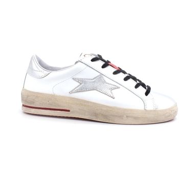 Okinawa Deportivas Moda Low Plus Limited Sneaker Laminata Bianco Argento 2129 para mujer