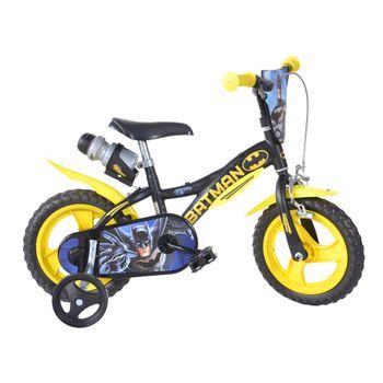 Bicicleta Niños 12 Pulgadas Batman Negro 3 Años