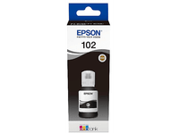 botella de tinta - epson 102 ecotank compatible con et-2856  et-3850 127ml negro