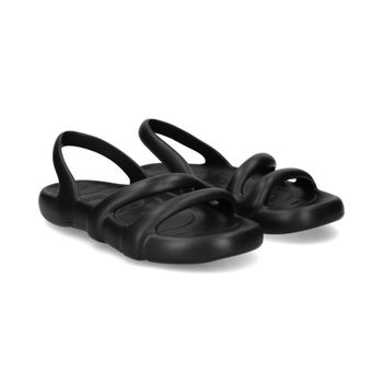 Camper Sandalias Planas Mujer - Negro Talla 37
