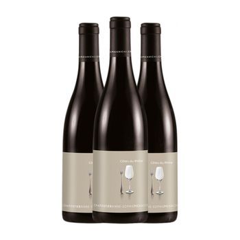 Michel Chapoutier Vino Tinto Anne Sophie Pic Côtes 75 Cl 13% Vol. (pack De 3 Unidades)