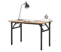 escritorio plegable altura ajustable aglomerado 75 - 764 cm aglomerado metal 120 x 60 cm - color hayanegro neuhaus
