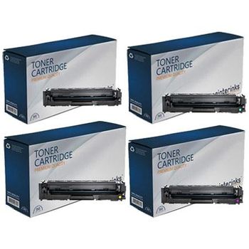 Compatible Multipack HP Colour LaserJet Pro MFP M283FDN Printer Toner Cartridges (4 Pack) -W2210X