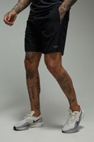 pantalon corto tall man active de tela elastica negro