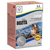 bozita feline tetra pak package 6 x 190g - large