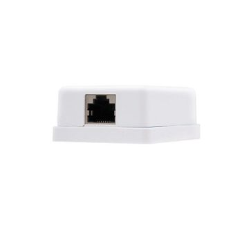 Nanocable Roseta de Superficie 1x RJ45 Cat. 5e FTP Blanca