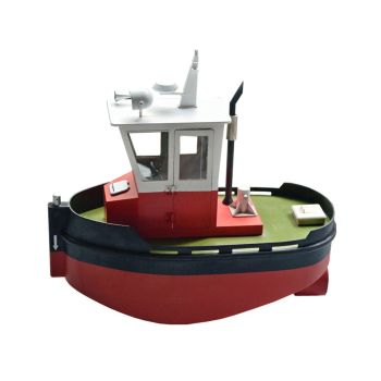 Barco de remolque Mini Little Otter RC del modelo de aviación Tony Ray 1/18 KIT sin montar con motor ESC servo y juguete