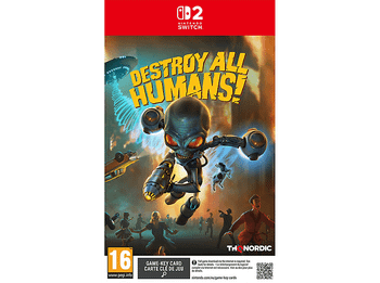 Nintendo Switch 2 Destroy All Humans! (Game Key Card)