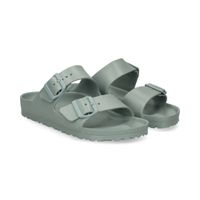 birkenstock sandalias planas mujer - verde talla 41n