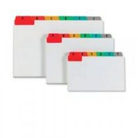 concord guide cards a-z 203x127 assorted 15
