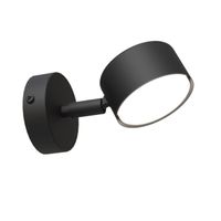 aplique de pared kelvo negro