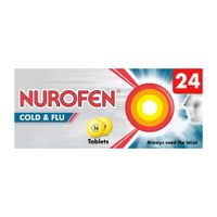 nurofen cold  flu tablets non drowsy