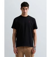 replay para hombre m30150002660 camiseta con r bordada negro s casual algodon manga corta