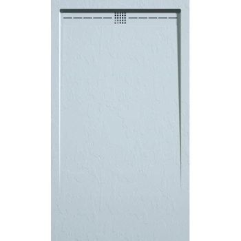 Plato De Ducha Pizarra Arco Ceniza 70x140 Cm Rejilla Color