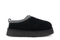 zuecos de ante con pelo black 40