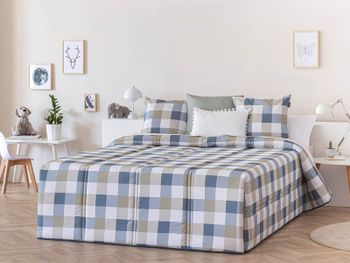 Comforter edredón juvenil icon azul