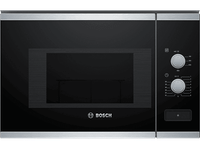 microondas - bosch bfl520ms0 20 litros 5 niveles 800 w integrable negro