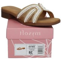 mysoft sandalias sandalias tacon para mujer
