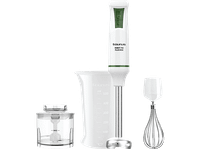 batidora de mano - taurus robot 750 plus inox v 2 velocidades blanco