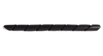 Elvedes grommet spiral cable 10m   15mm   black