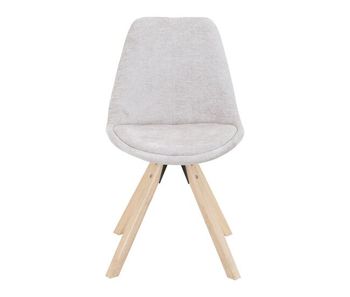 Silla pack de 4 unidades beige zoe