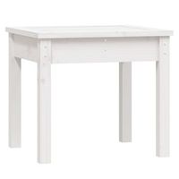 banco de jardin  banco de exterior  silla de jardin madera maciza pino blanco 50x44x45 cm