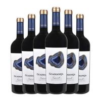 vinicola de castilla vino tinto guadianeja la joven 75 cl 135 vol pack de 6 unidades